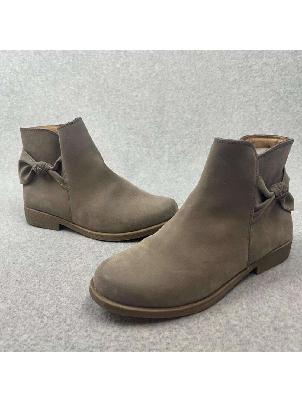 Rachel Shoes Ankle Booties Boots Girls Size 4 Youth Comfort Zip